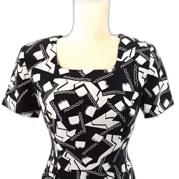 Vintage Spenser Jeremy dress 2P 100% silk shoulder pads fully lined career - Picture 2 of 4